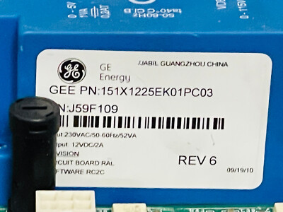 GE 151X1225EK01PC03 Charger Board Assembly