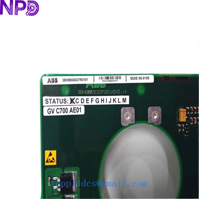 3BHB004027R0101 GVC700AE01 3BHB003152P201 3BHB003152P104 5SXE05-0155