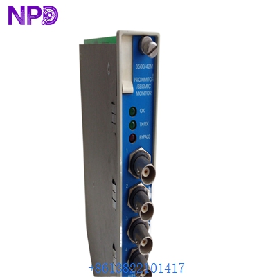 BENTLY 3500/42M 176449-02 | Proximitor Seismic Monitor System