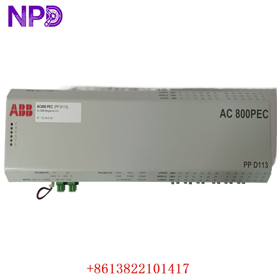 ABB 3BHE023584R2634 PPD113B03-26-100110