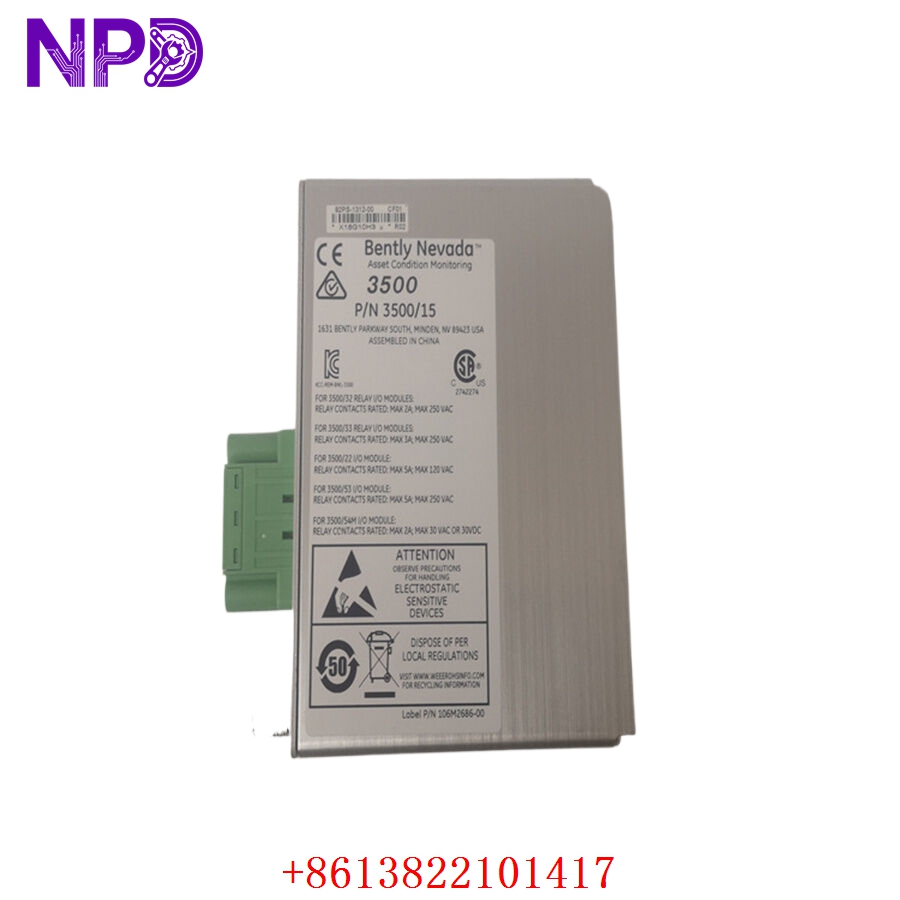 BENTLY 3500/15 106M1079-01 Universal AC Power Supply