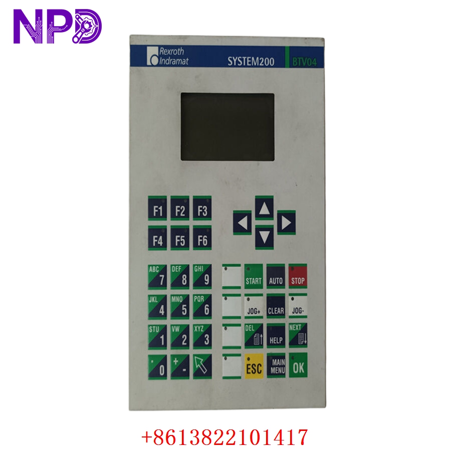 Rexroth Indramat BTV04.2GN-FW Operator Terminal Control Panel