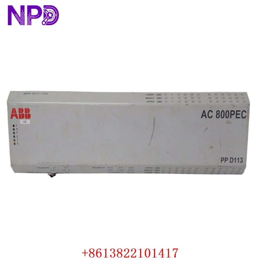 PPD113 PPD103B101 3BHE020455R0101 3BHE023784R2630