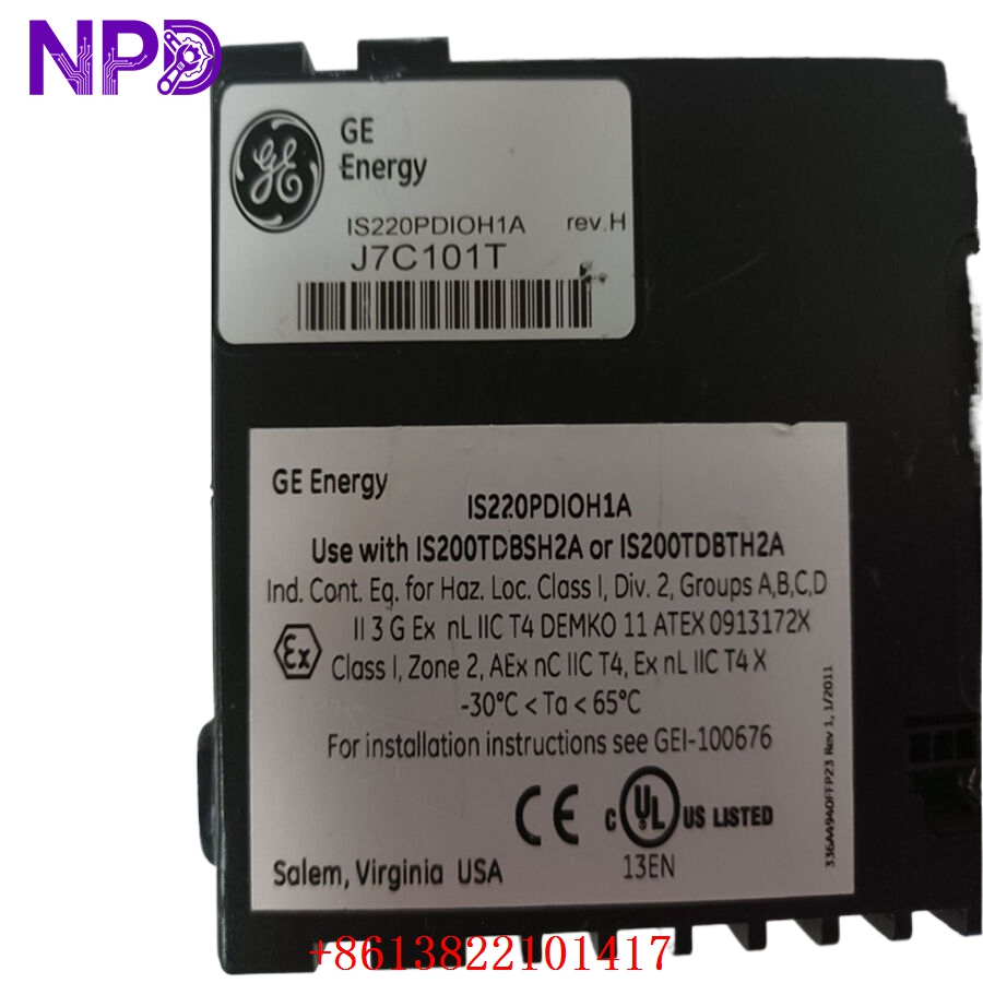 GE 336A4940CSP23 IS220PDIOH1A