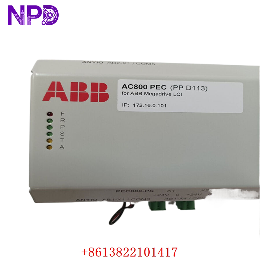 ABB 3BHE023584R2634 PPD113B03-26-100110