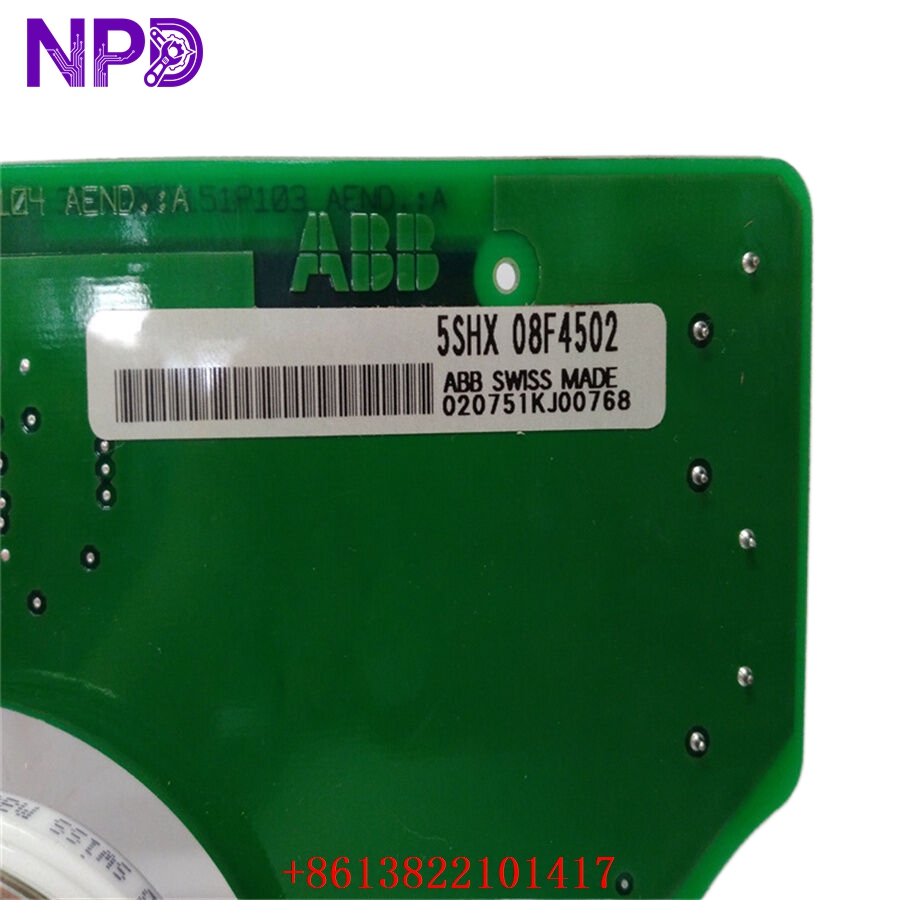 ABB 5SHX08F4502 3BHB003387R0101 5SXE05-0151 GVC703AE01
