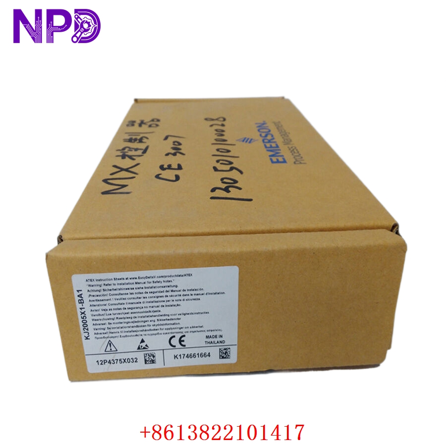 EMERSON VE3007 12P4375X032 KJ2005X1-BA1