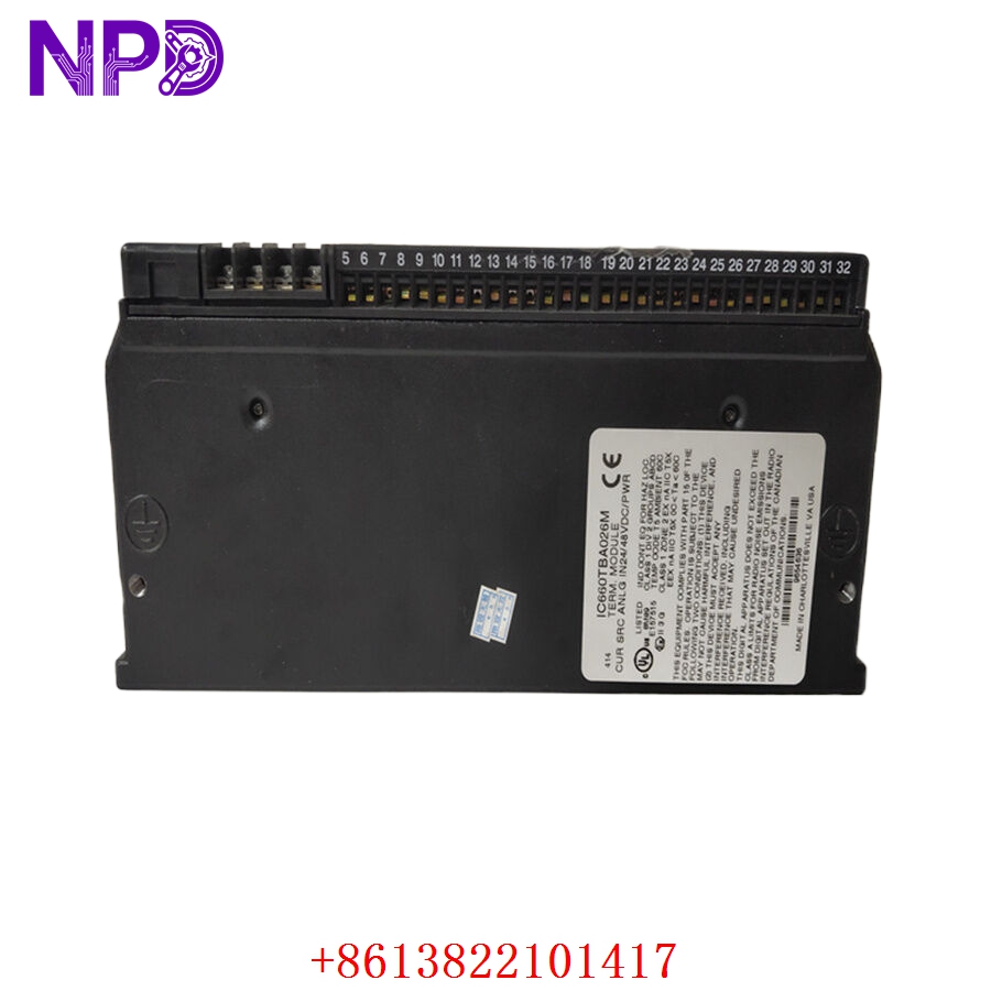 GE IC660TBA026M