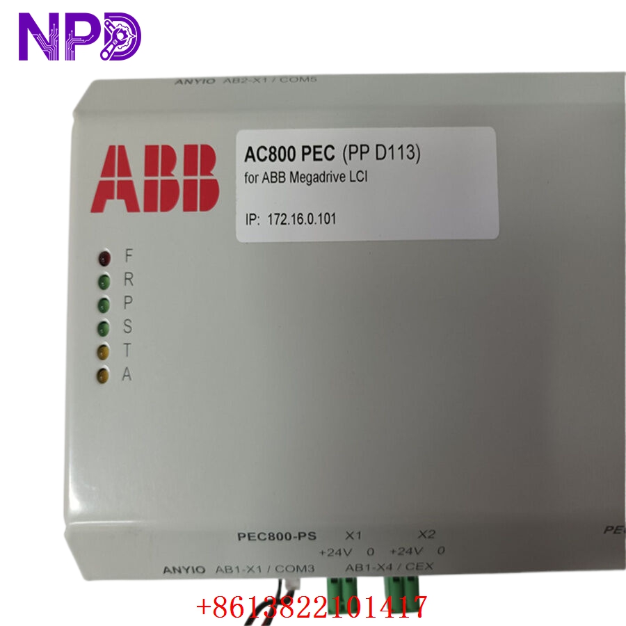 ABB 3BHE023584R2634 PPD113B03-26-100110