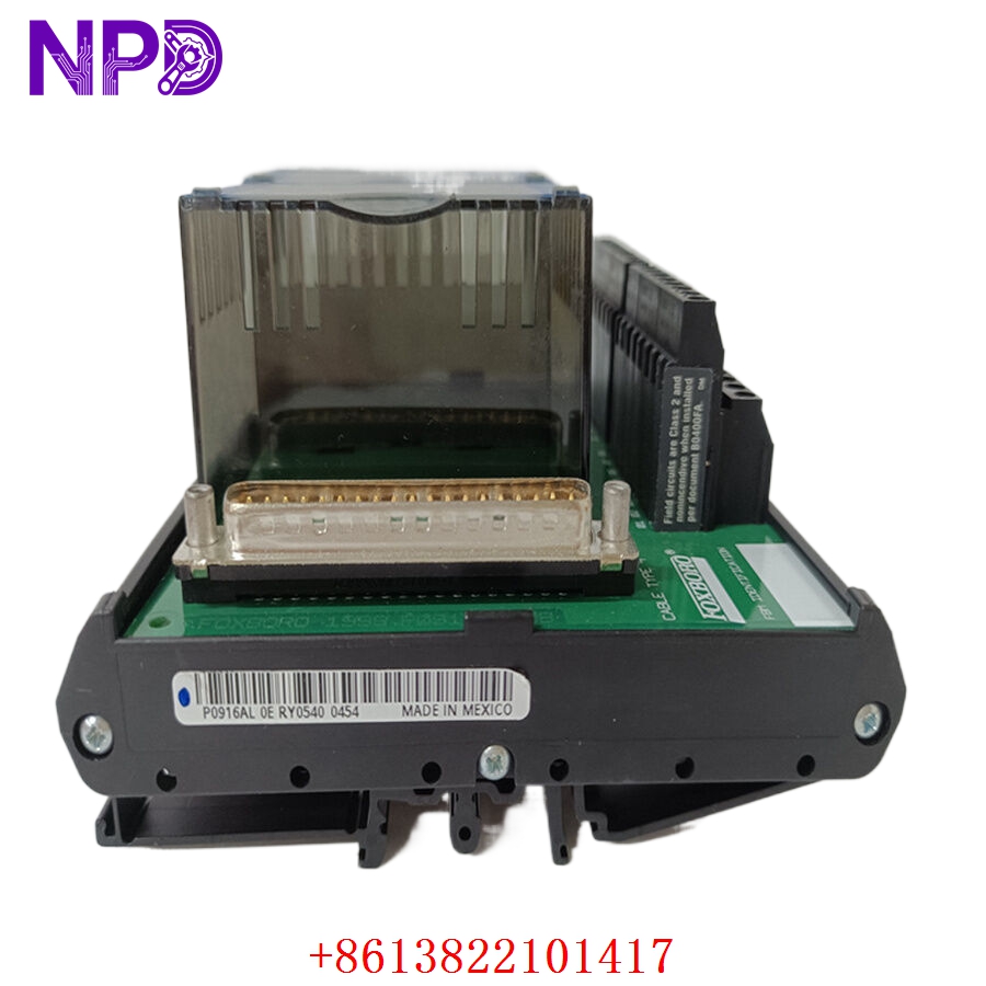 Foxboro P0916PH P0916AL I/O Baseplate/Module