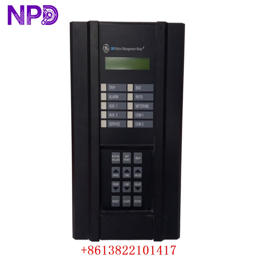 GE 369-LO-0-M-F-E-0-0 Motor Management Relay