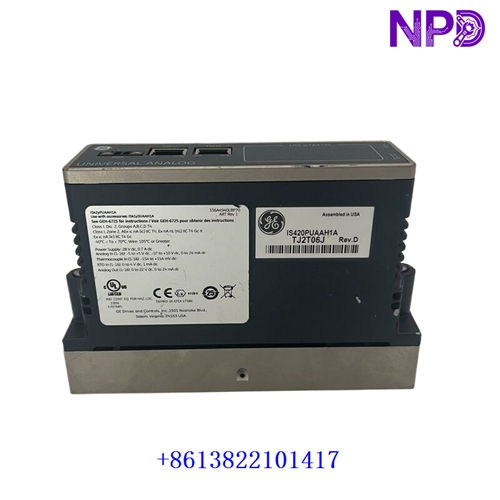 GE IS420PUAAH1A | PLC CPU Controller