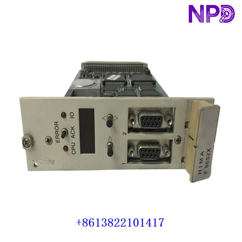 HIMA F8652X 984865265| Dual Redundant Profibus DP Interface Module