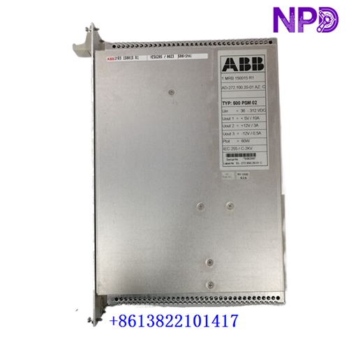 ABB 500PSM02 1MRB150015R1 AD-272.100.20-01AZ-C| PLC CPU Controller
