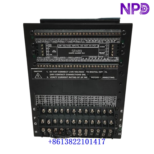 GE SR489-P1-HI-A20-E| Dual Redundant Profibus DP Interface Module - Image 2