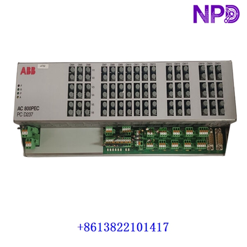 ABB AC 800PEC PC D237 3BHE028915R0101 PC D237 A101 |DCS SYSTEM CPU Module