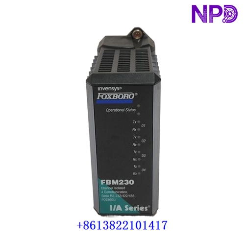 FOXBORO | FBM230 | P0926GU | Intelligent Fieldbus Gateway Module
