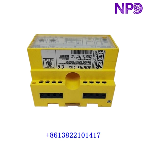 BENDER RCM475LY-7113| Dual Redundant Profibus DP Interface Module
