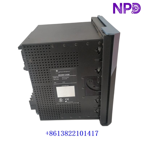 GE SR489-P5-HI-A20-E | Multilin Motor Management Relay - Image 2