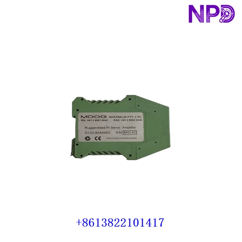 MOOG G122-824A002 | P-I Servoamplifier | Hydraulic Servo Control Module