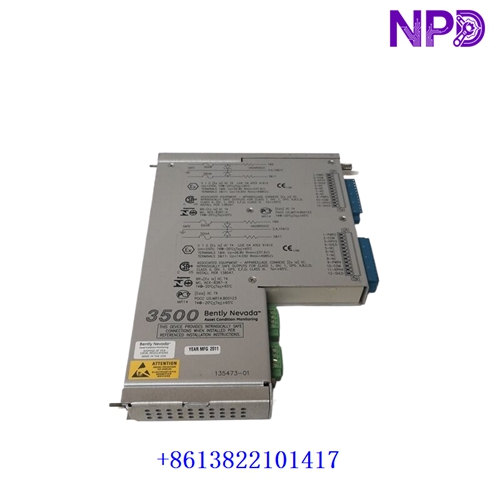 Bently Nevada 135473-01 (3500/25) Keyphasor Internal Barrier I/O Module - Image 3