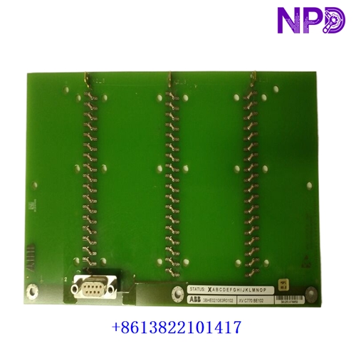 ABB | XVC770BE102 | 3BHE021083R0102 |control interface module