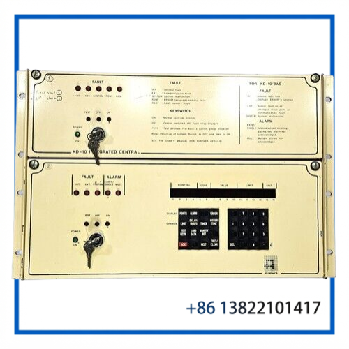 AUTRONICA KD-10/COM-BAS | Basic Central Engine Control Alarm System