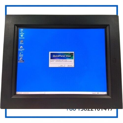 GE Fanuc IC754VBF15CTD-CF| QuickPanel View Operator Interface Panel