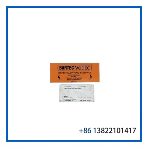 BARTEC VODEC P3-MSR60 | Telephone Interface Unit