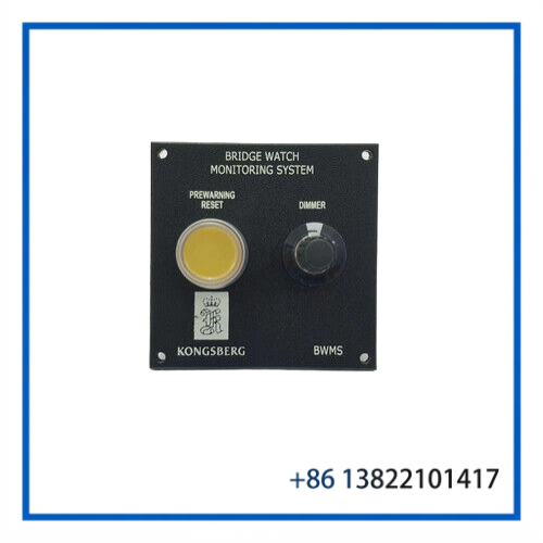 KONGSBERG BWMS 8100319 | Pre-Warning Reset Panel