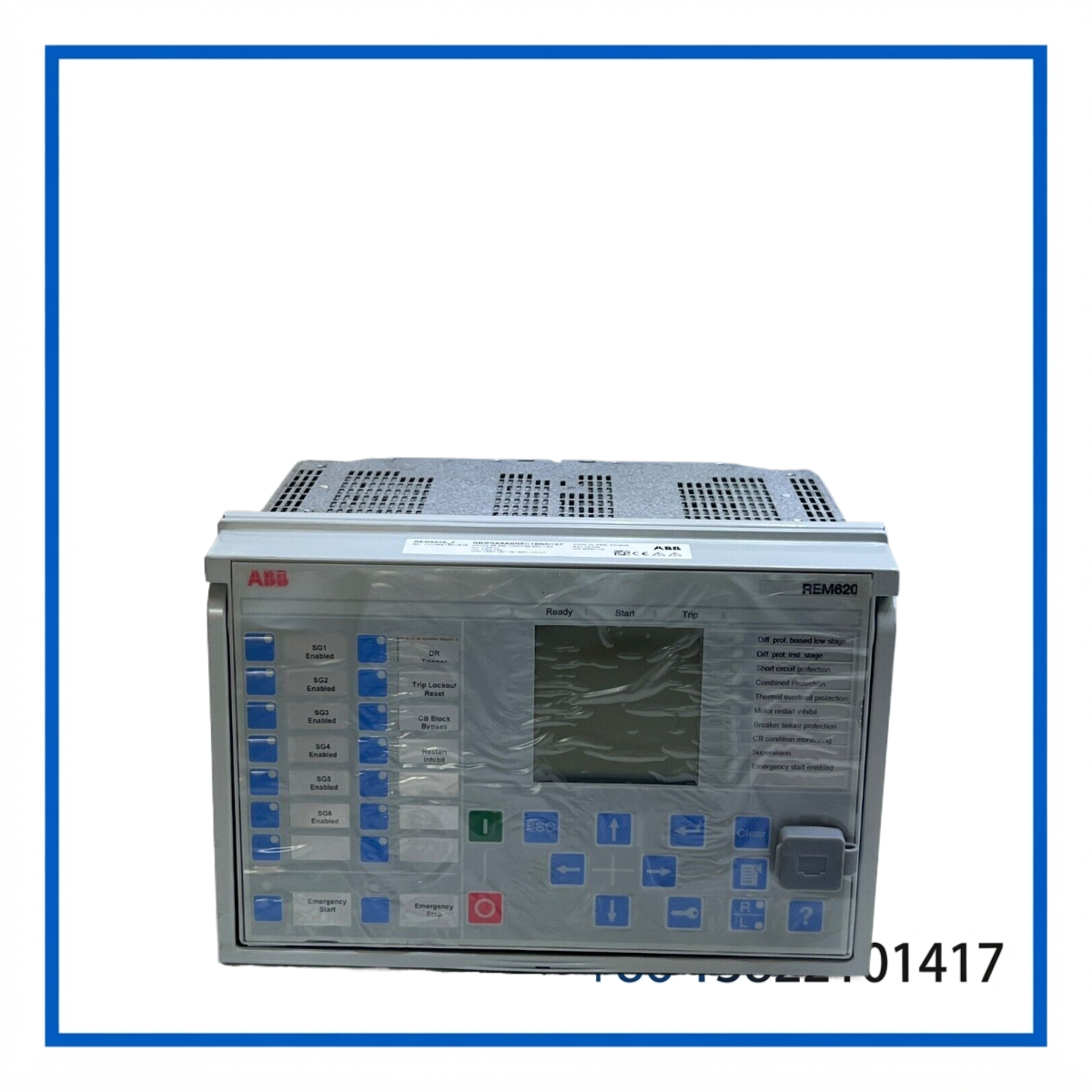 ABB NBMNAAABNEC1BNN1XF | REM620E-F Motor Protection Control Relay