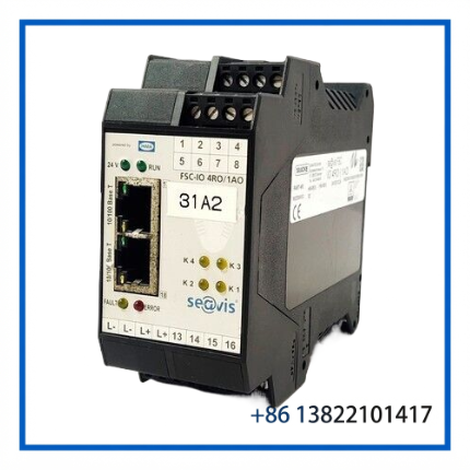SAACKE SEAVIS FSC IO 4RO/1AO | Burner Indication Relay Module