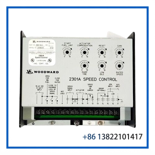 WOODWARD 2301A 9907-014 | Electronic Speed Control