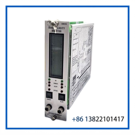BENTLY NEVADA 3300/55-07-04-04-04-00-00-06-00| Dual Velocity Monitor Module