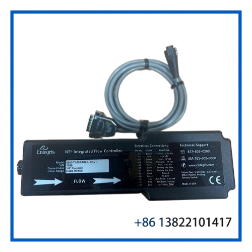 ENTEGRIS 6500-T3-F02-D06-L-P2-U1 | NT Integrated Flow Controller