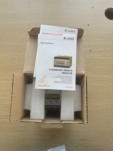 BENDER | IRDH275B-435 B91065101 | ISOMETER Insulation Monitoring Device