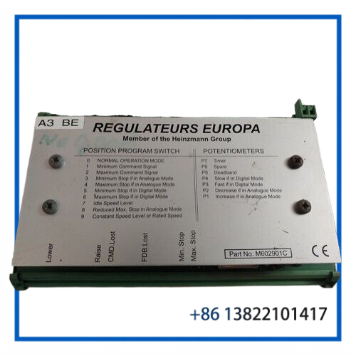 REGULATEURS EUROPA M602901C | Stepper Motor Driver
