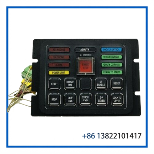 KONGSBERG 6804755 | Lever Panel Azimuth Thruster Keypad Controller Module